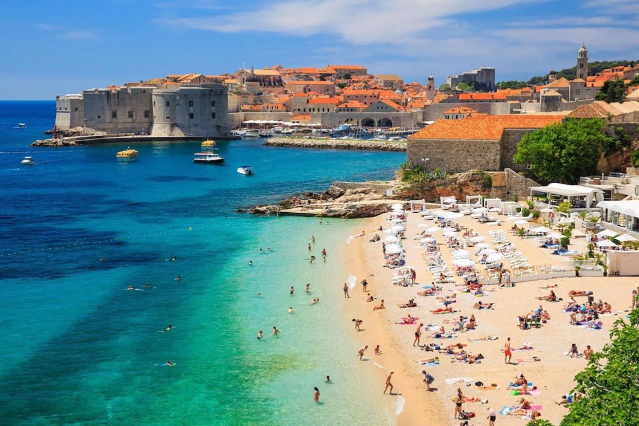 Luxury Bonbon Next To Banje Beach And Old Town, Great Location Dubrovník Exteriér fotografie